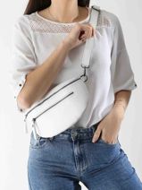 Heuptasje Caviar Leder Milano Wit caviar CA23111-vue-porte
